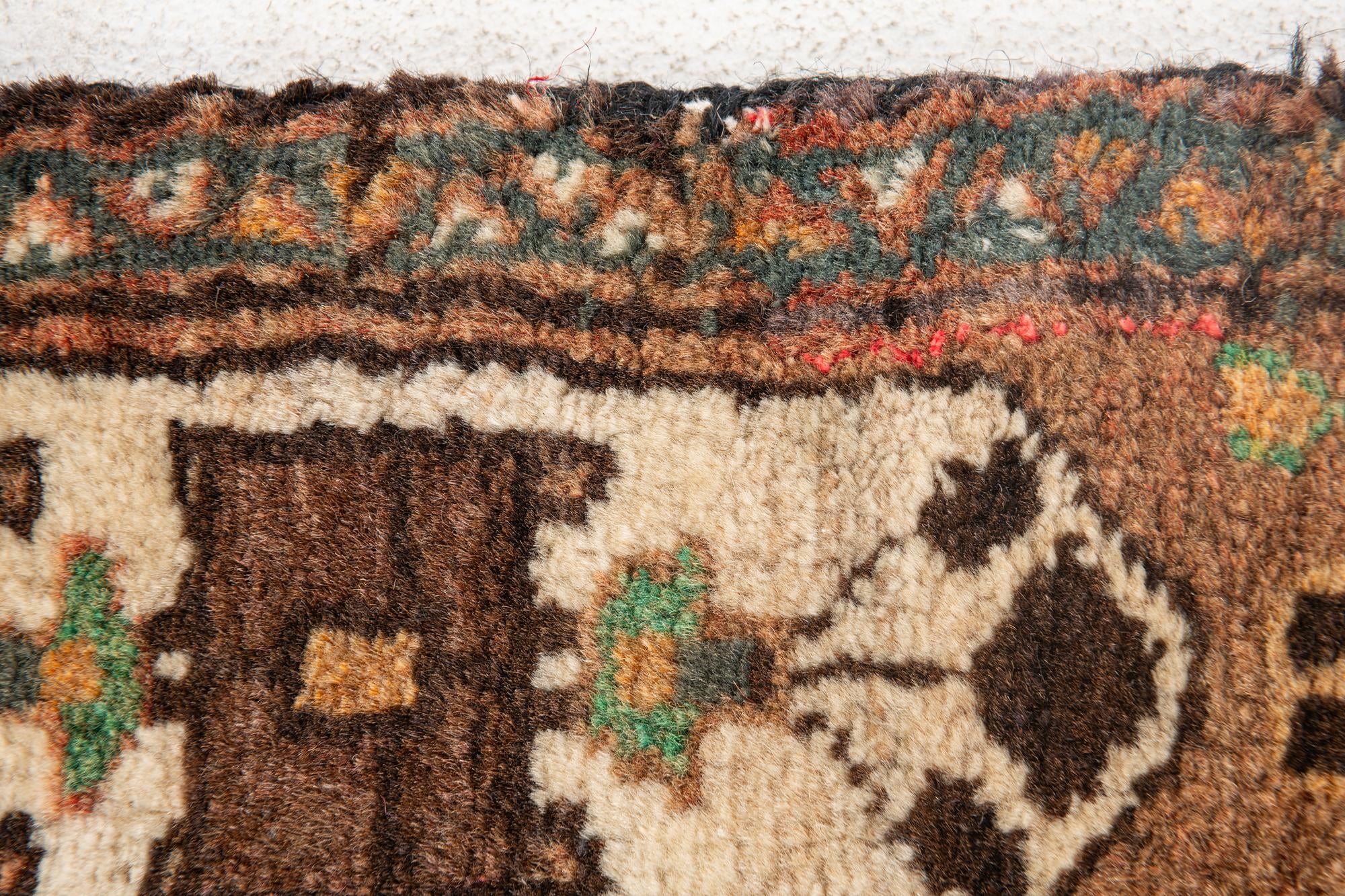 3' 2 x 4' 10 Hand Knotted Balouch Persian Wool Rug