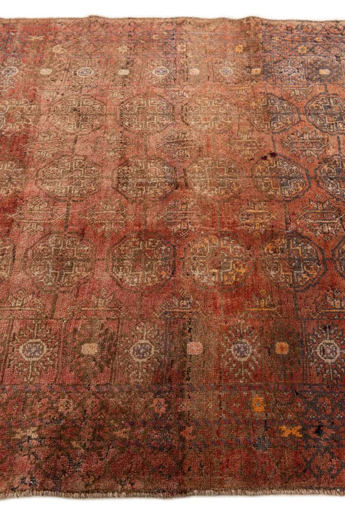 3' 9 x 5' 11 Hand Knotted Balouch Persian Wool Rug