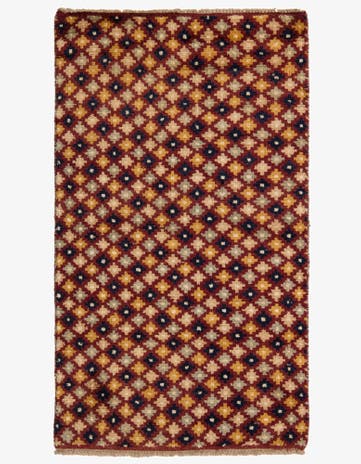 3' x 5' 1 Hand Knotted Balouch Wool Rug