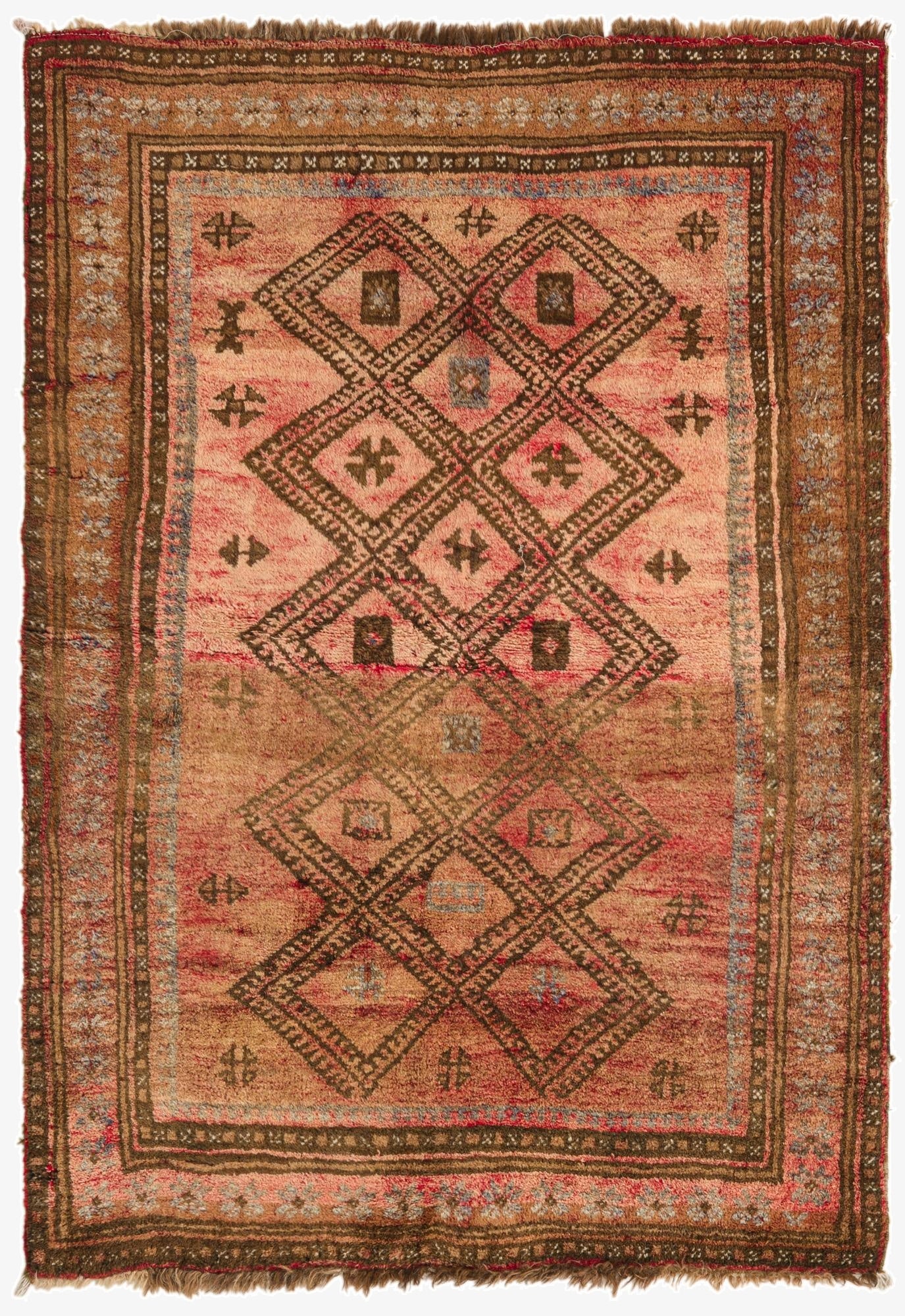 3' x 4' 3  Hand Knotted Balouch Persian Wool Rug