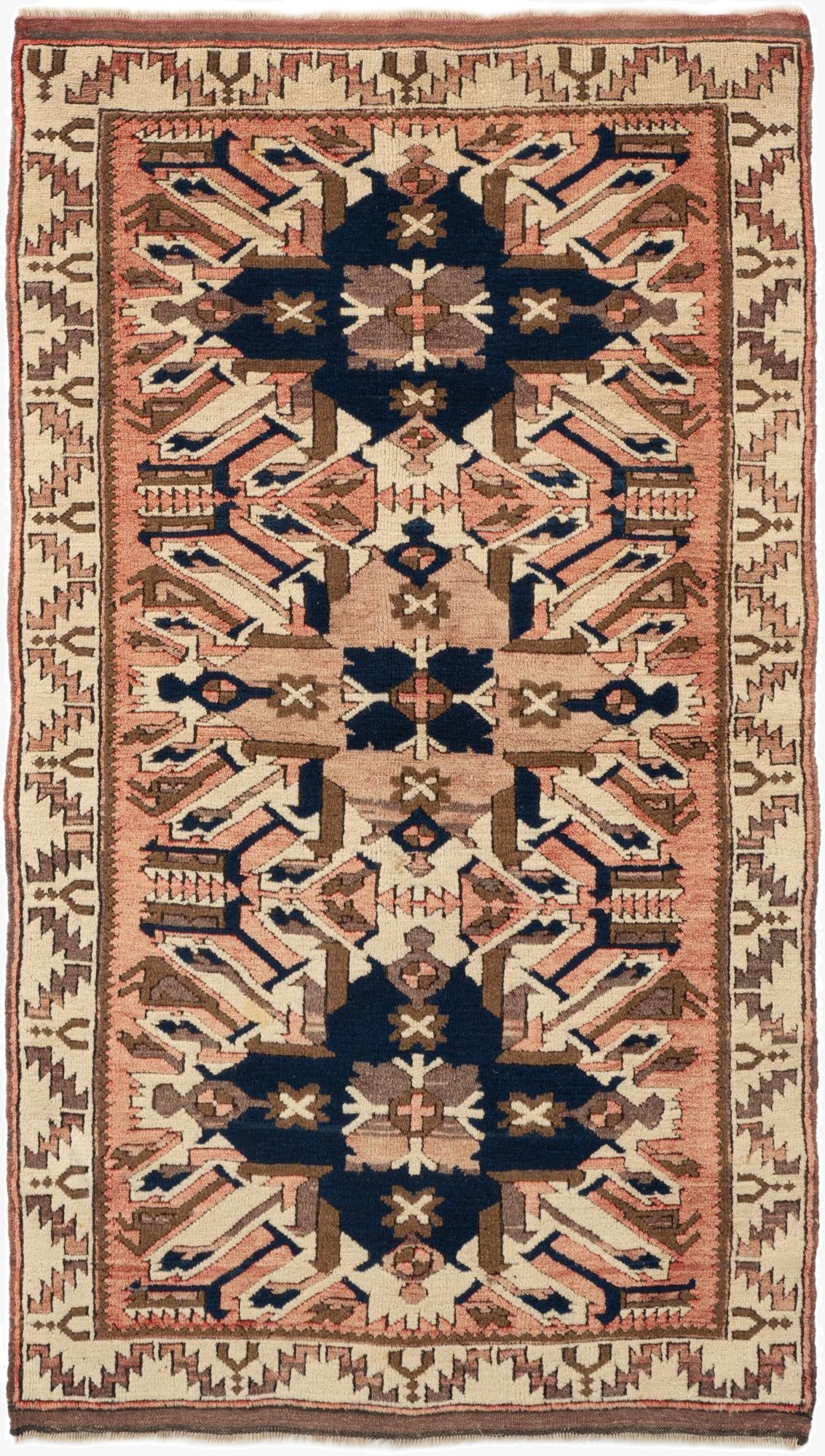 3' 2 x 5' 6  Hand Knotted Balouch Wool Rug