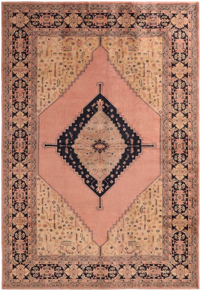 Detail image of 10' 11 x 15' 9 Hand Knotted Bidjar Wool Rug
