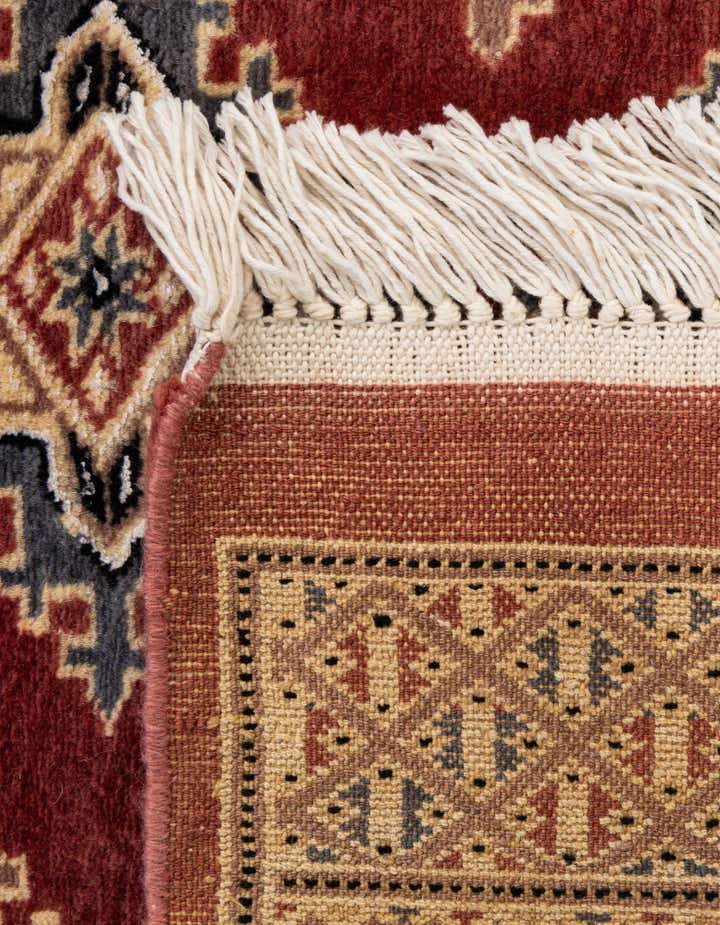 4' 3 x 6' 1 Hand Knotted Bokhara Oriental Wool Rug