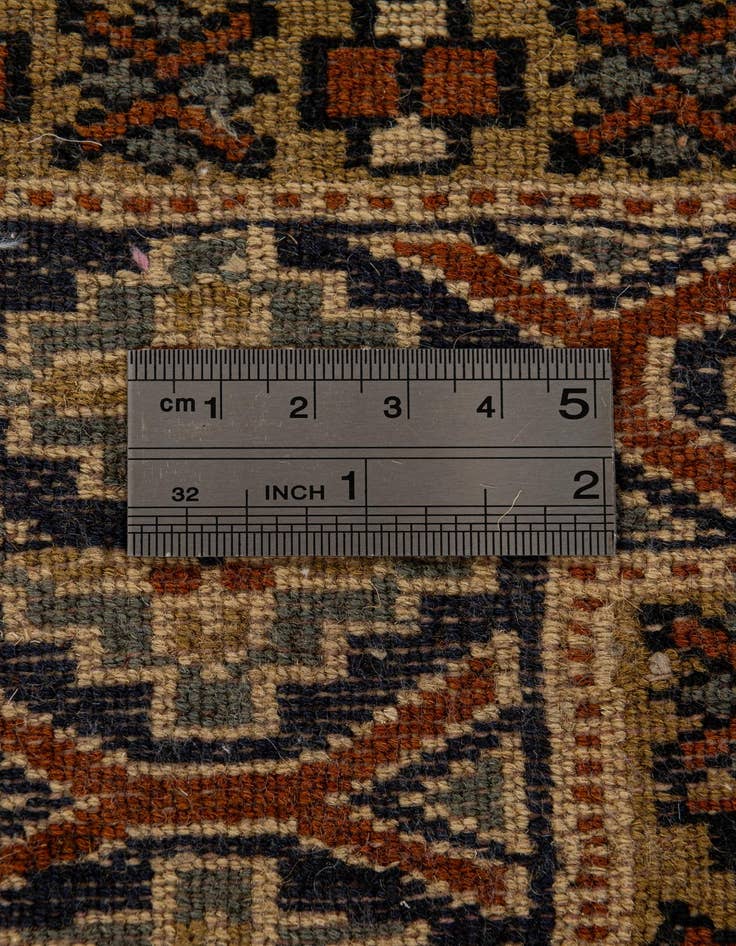 Detail image of 2' 8 x 4' 3  Hand Knotted Bokhara Oriental Wool Rug