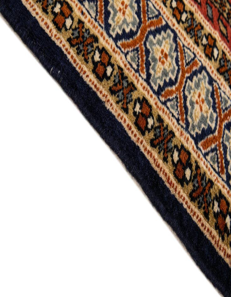 Detail image of 2' 8 x 4' 3  Hand Knotted Bokhara Oriental Wool Rug