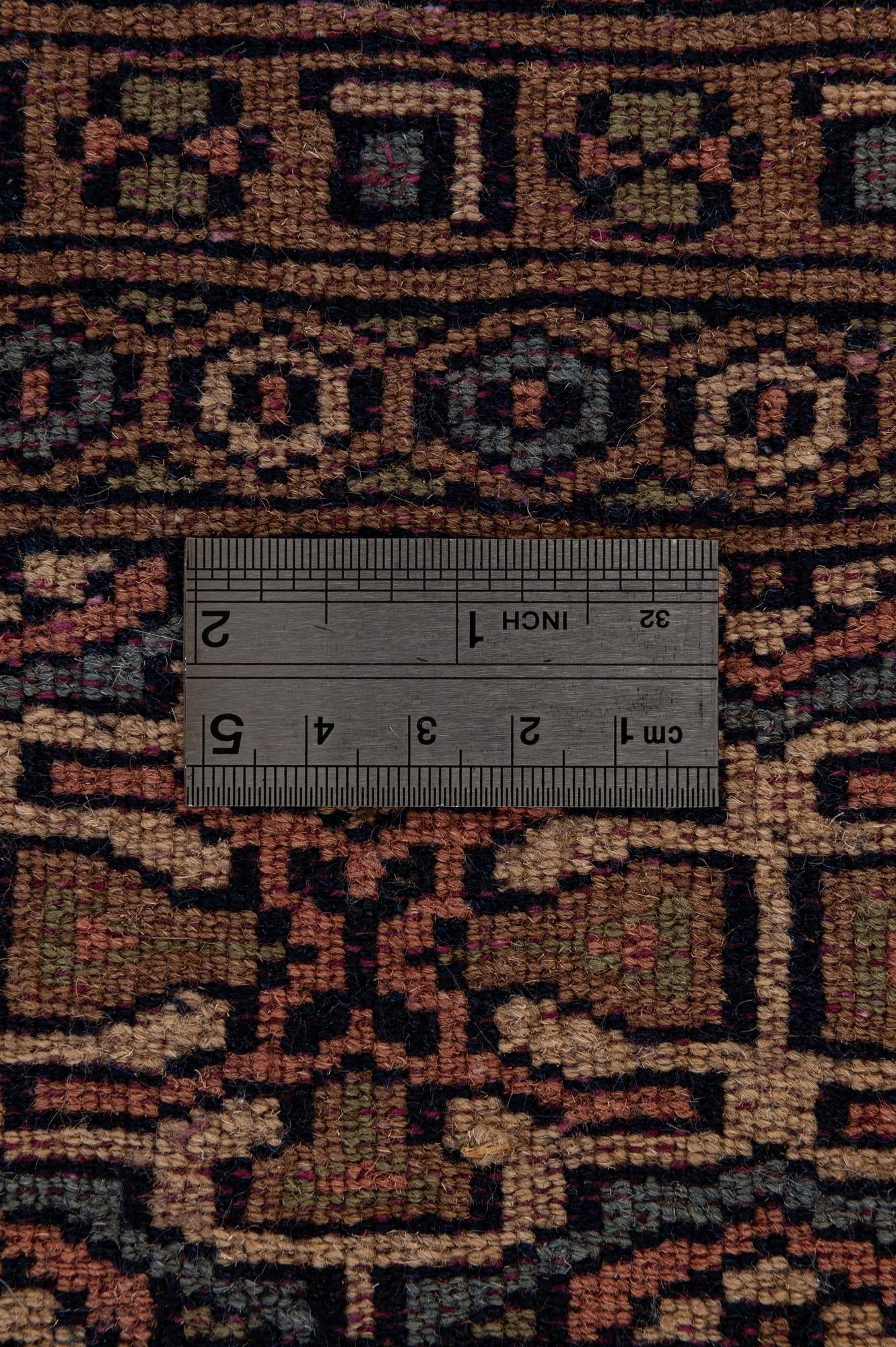 4' 2 x 6' Hand Knotted Bokhara Wool Rug