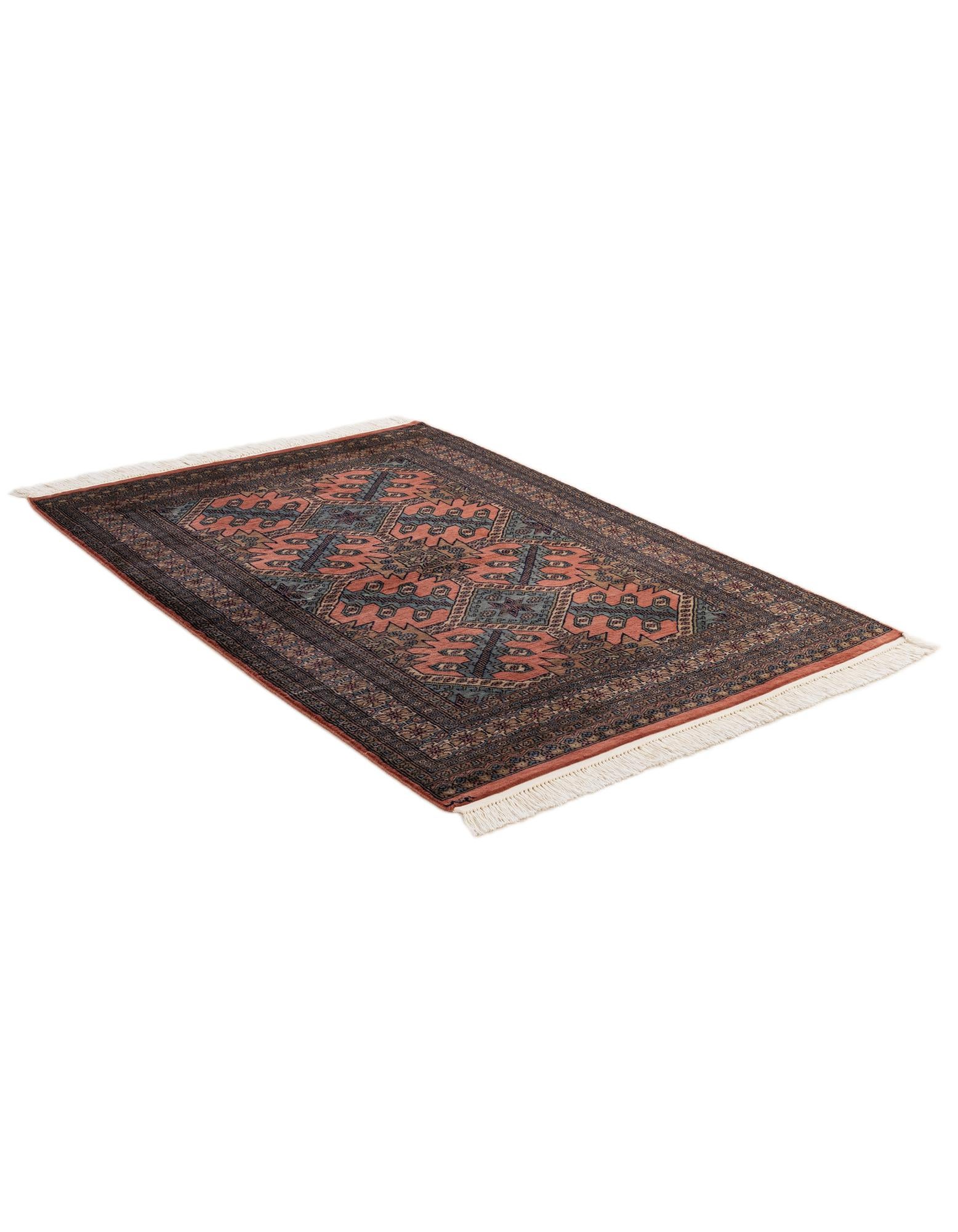 4' 2 x 6' Hand Knotted Bokhara Wool Rug