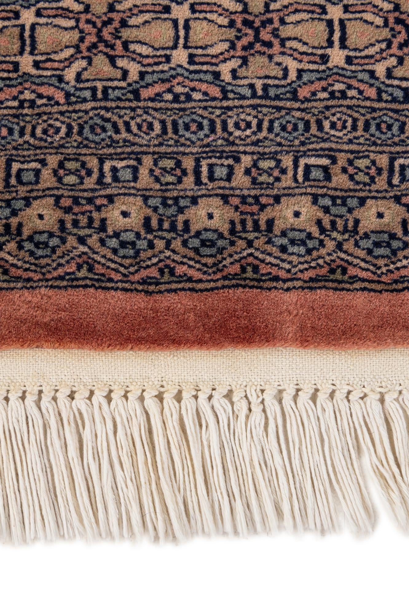 4' 2 x 6' Hand Knotted Bokhara Wool Rug