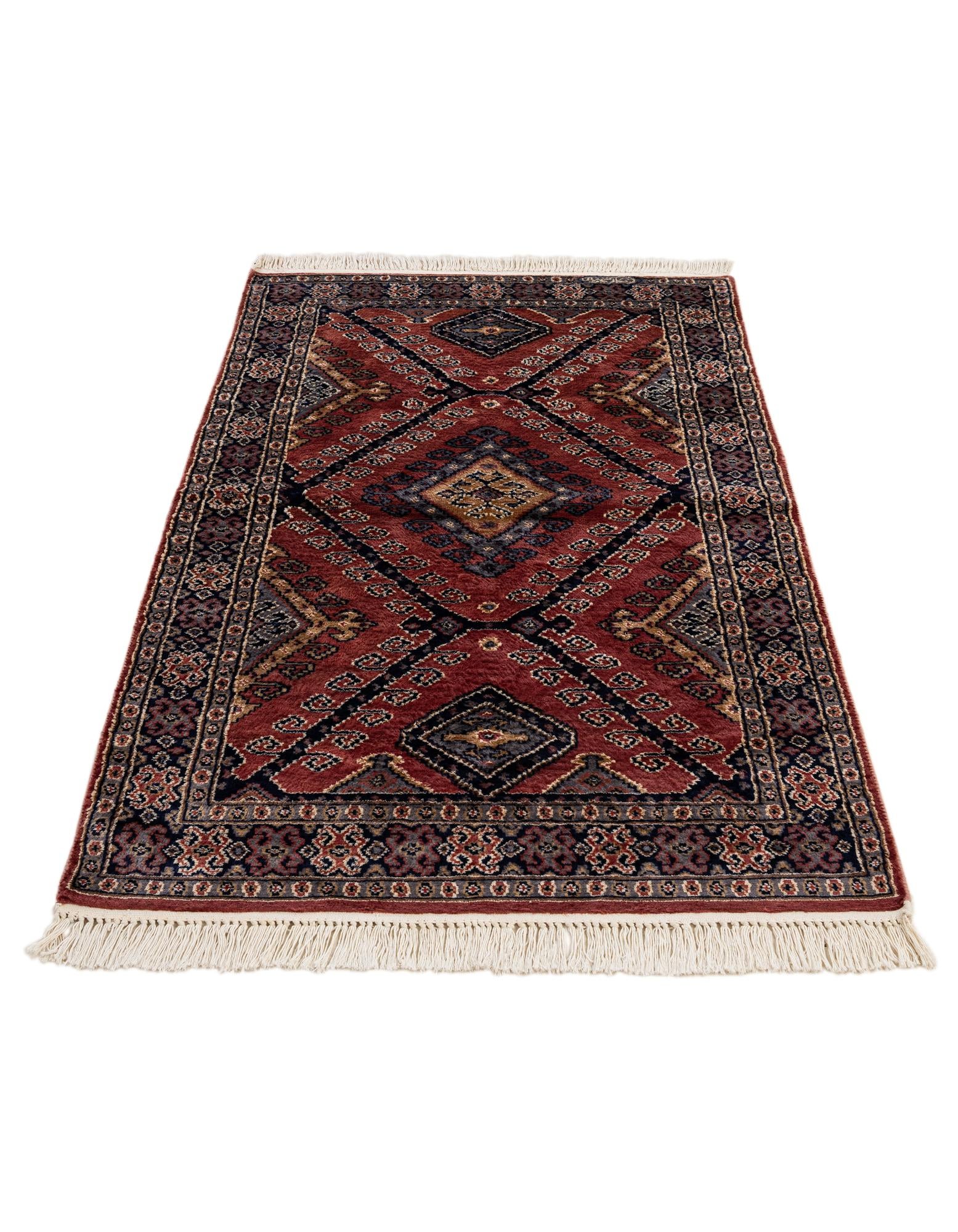 3' 1 x 5' 1 Hand Knotted Bokhara Oriental Rug