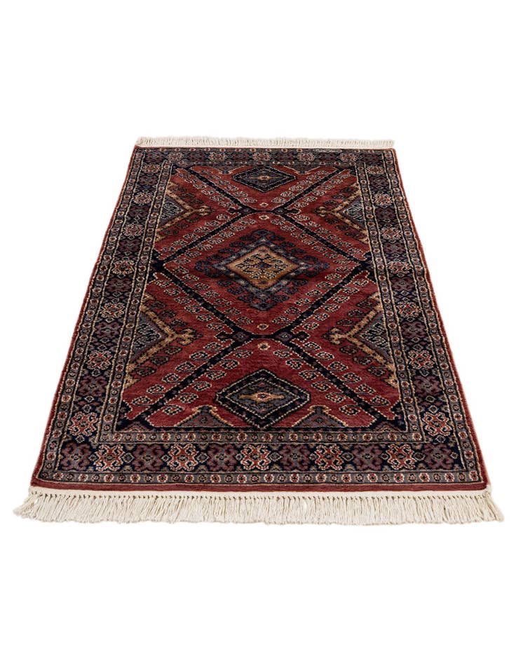 Detail image of 3' 1 x 5' 1 Hand Knotted Bokhara Oriental Rug