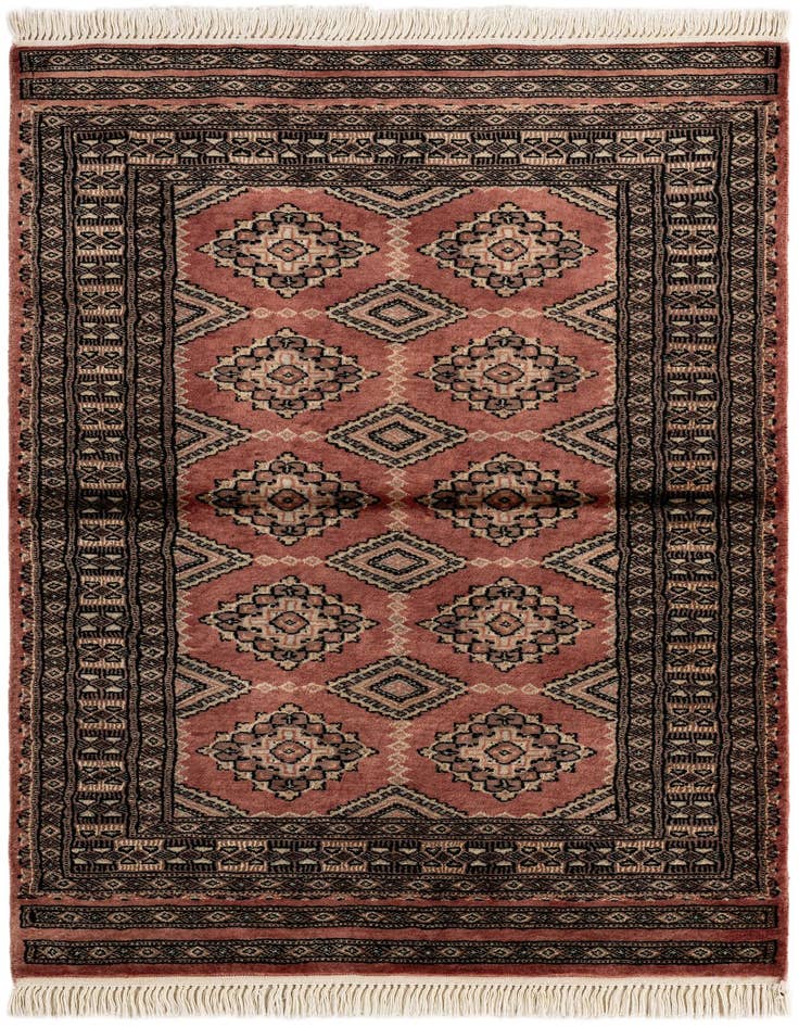 Detail image of 3' 2 x 5' Hand Knotted Bokhara Oriental Rug