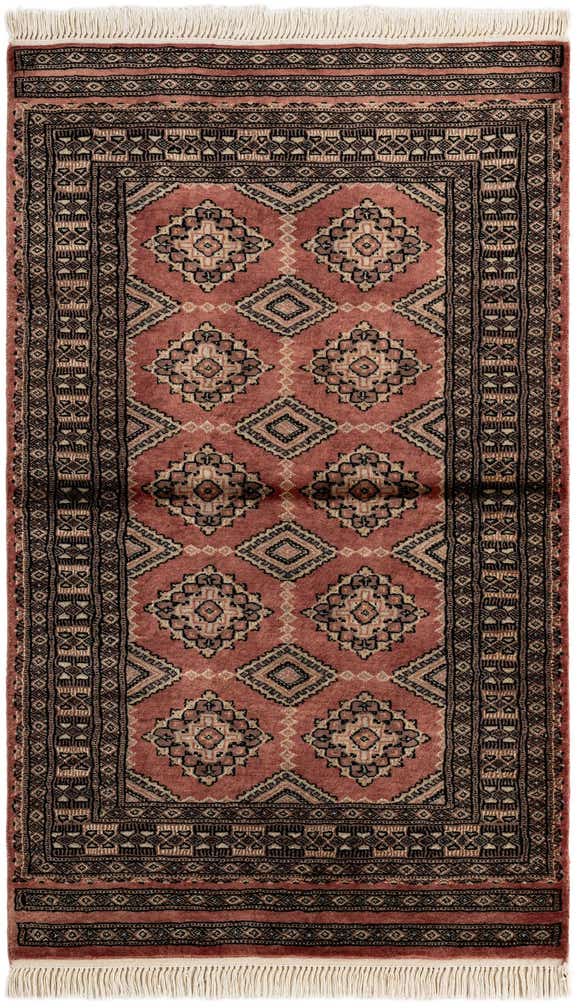 3' 2 x 5' Hand Knotted Bokhara Oriental Rug