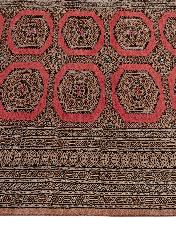 4' 2 x 6' 6 Hand Knotted Bokhara Wool Rug