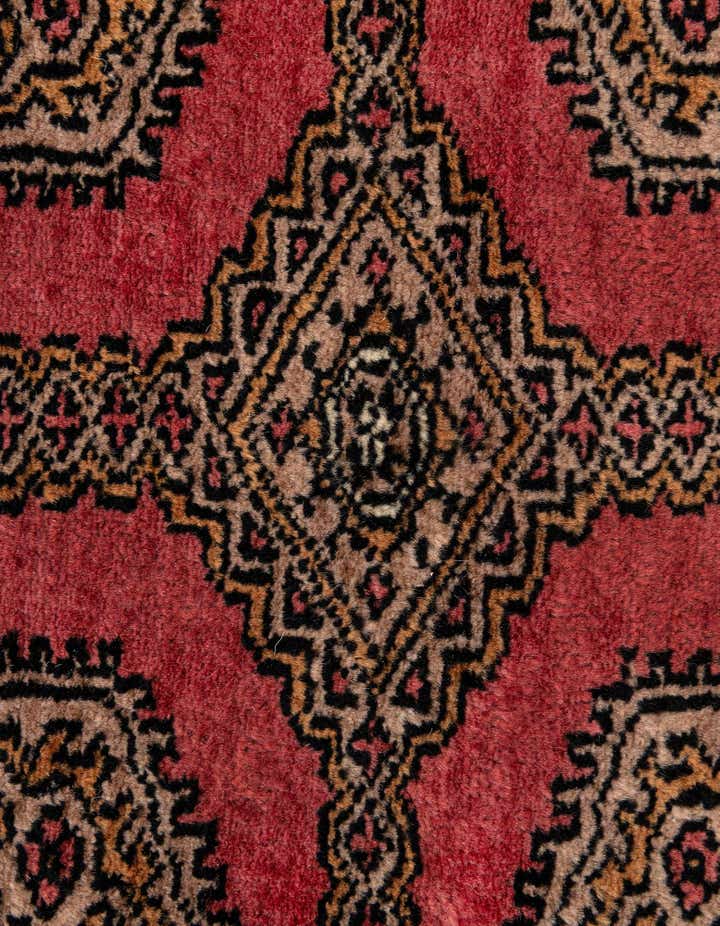 4' 2 x 6' 6 Hand Knotted Bokhara Wool Rug