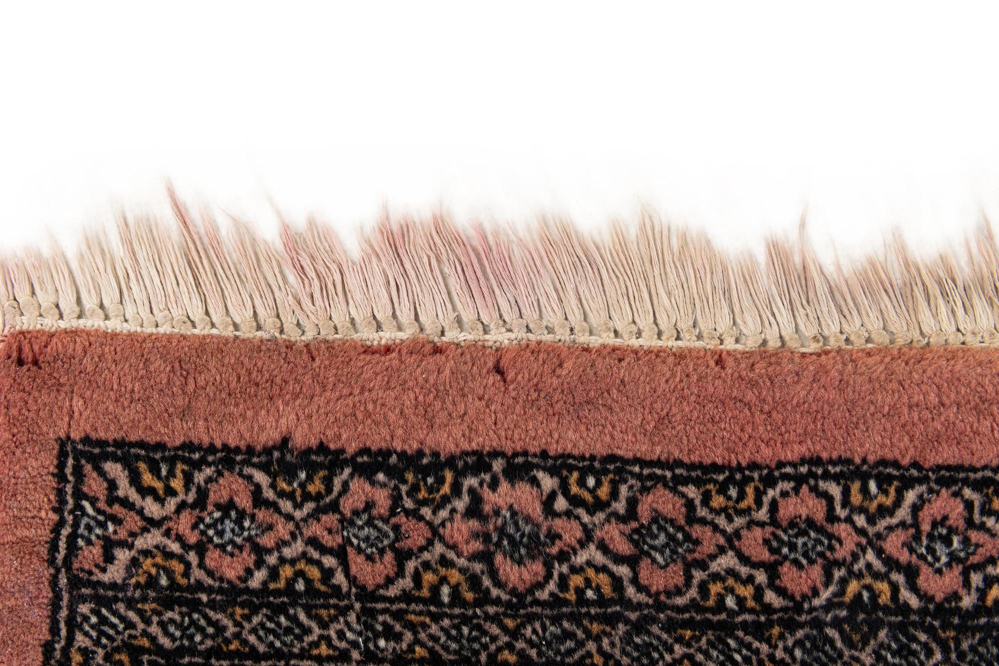 4' 2 x 6' 2 Hand Knotted Bokhara Oriental Wool Rug