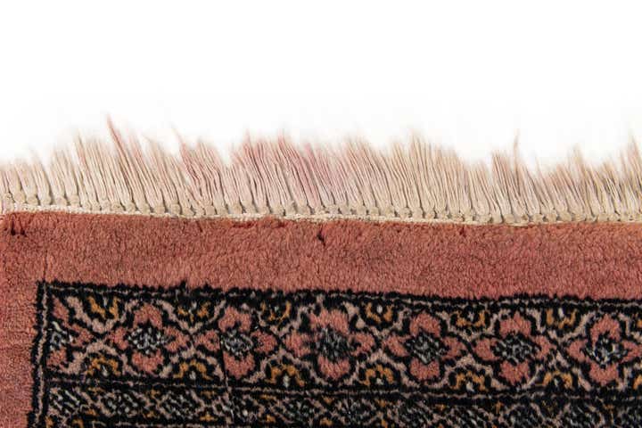 4' 2 x 6' 2 Hand Knotted Bokhara Oriental Wool Rug