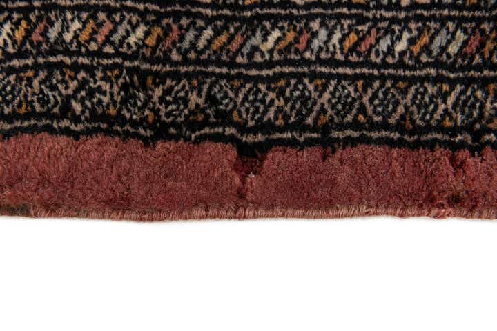 4' 2 x 6' 2 Hand Knotted Bokhara Oriental Wool Rug