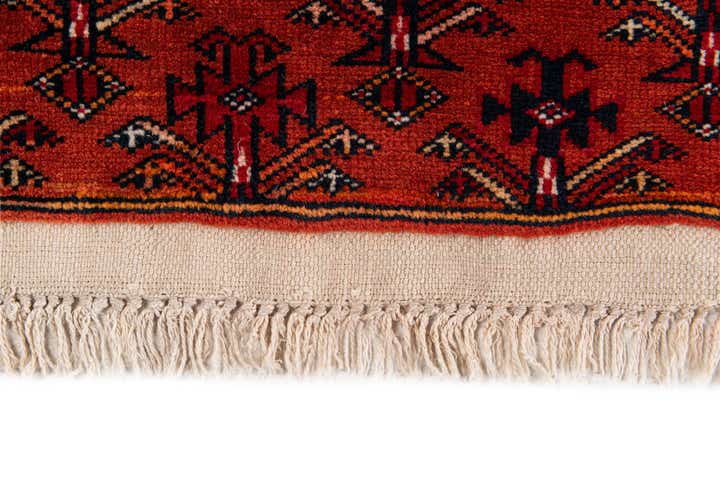 7' 6 x 10' 6 Hand Knotted Bokhara Oriental Wool Rug