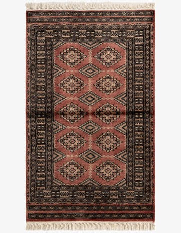 3' 2 x 5' Hand Knotted Bokhara Oriental Rug