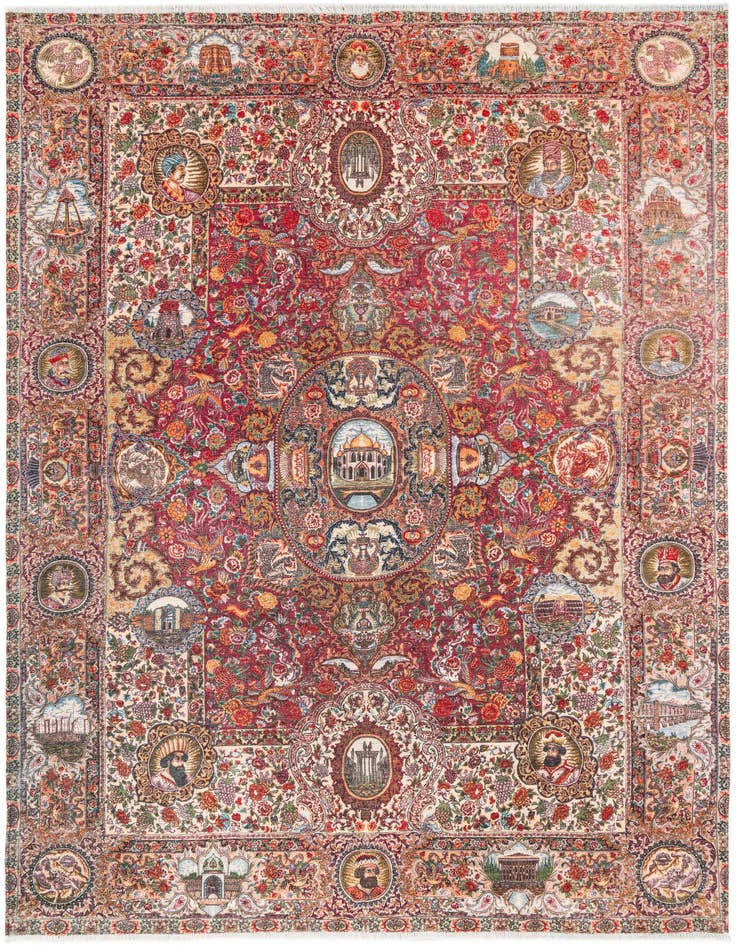 Detail image of 6' 1 x 9' Boutique Rug