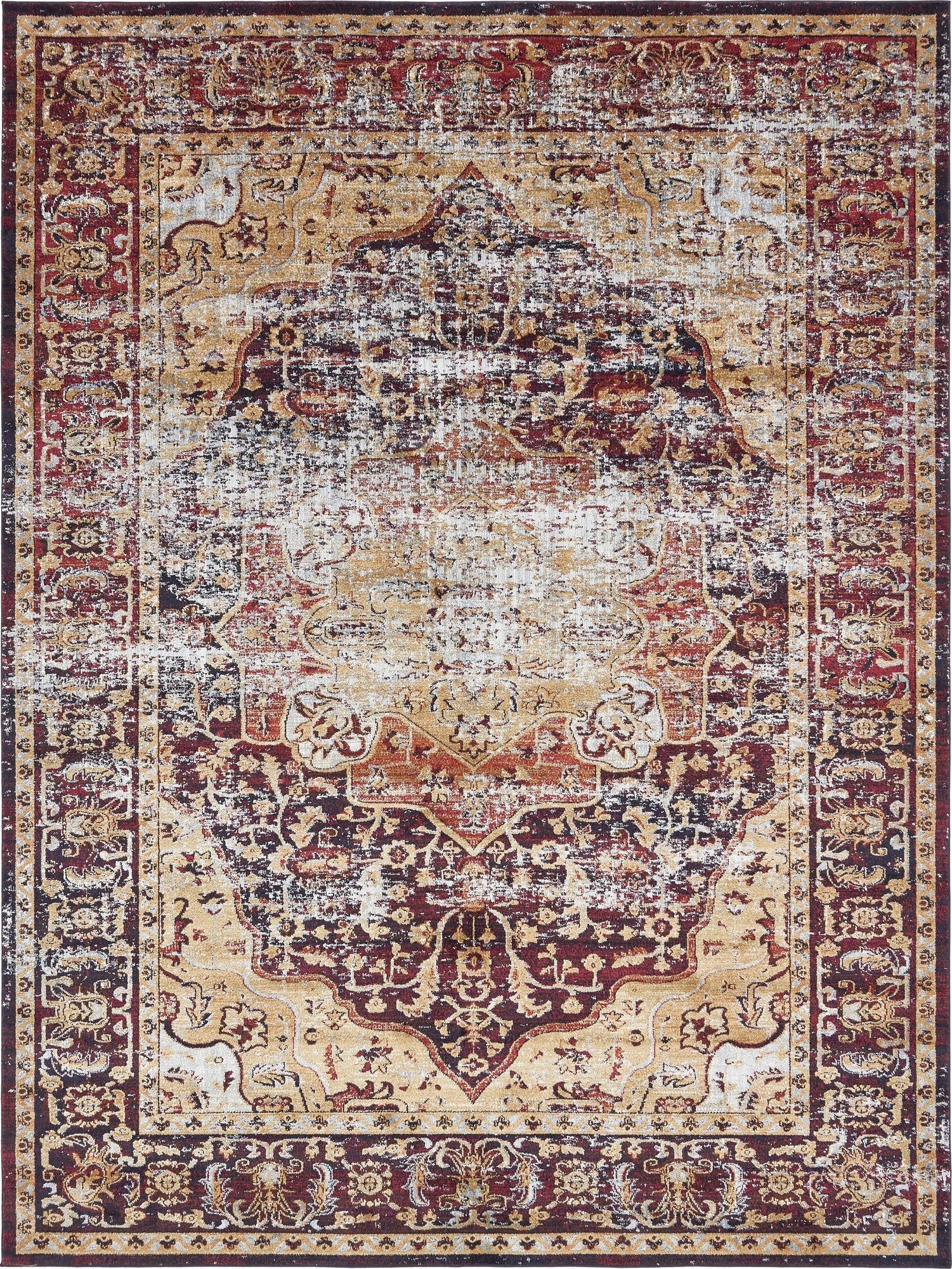 Rust Red Charlotte Rug