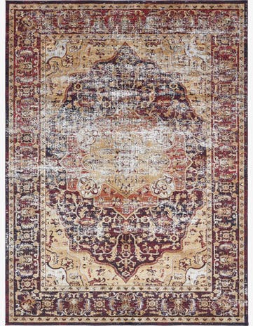 Rust Red Charlotte Rug