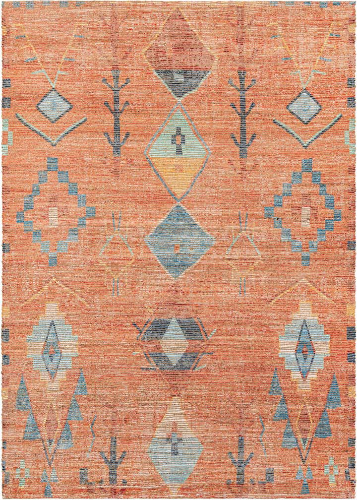 7' 10 x 10' Hand Woven Chenille Jute Rug