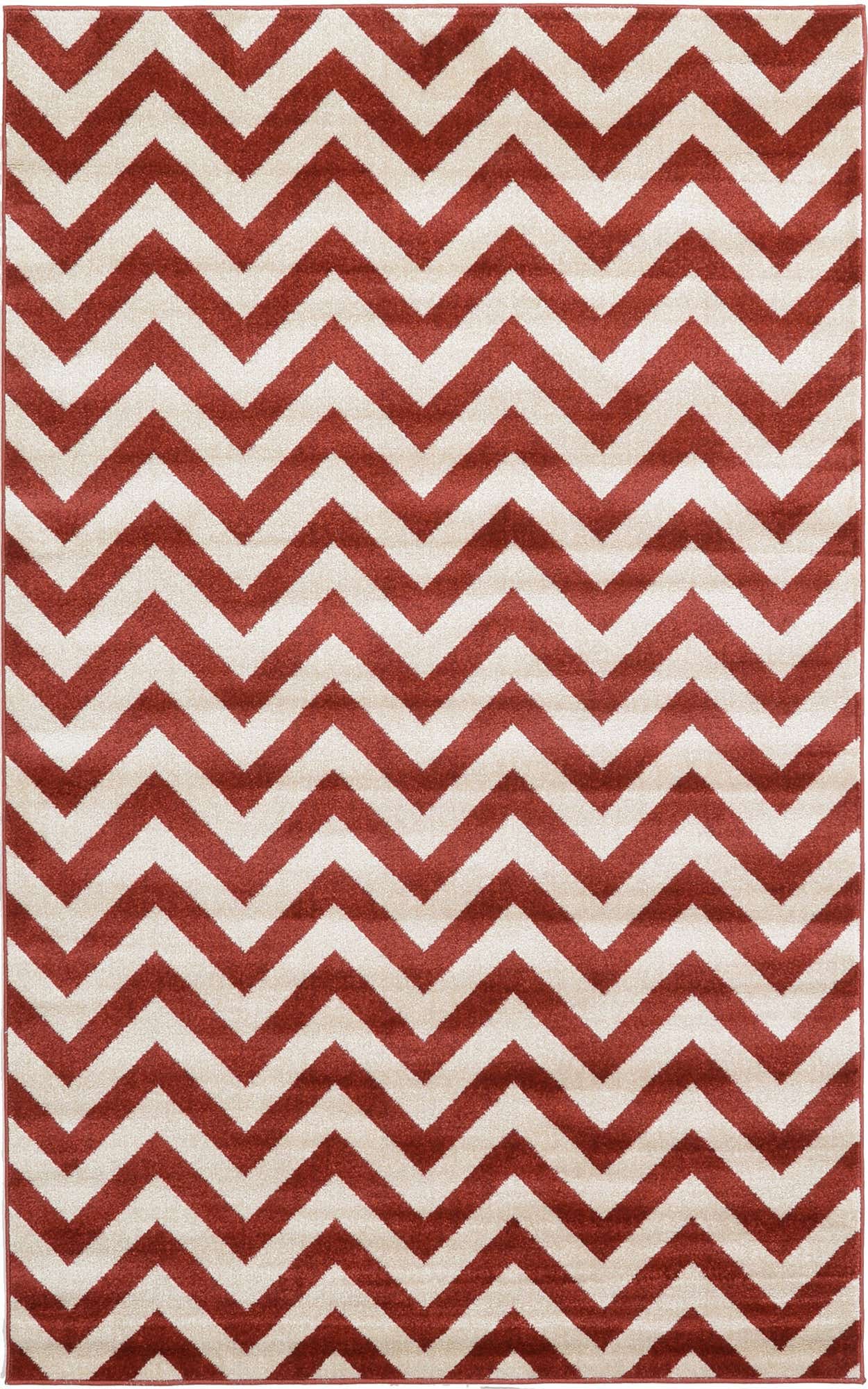 5' x 8' Chevron Rug