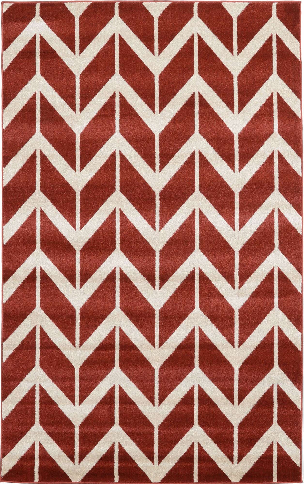 5' x 8' Chevron Rug