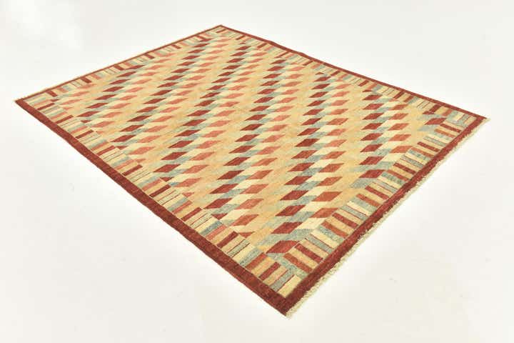 5' 2 x 6' 7 Hand Knotted Darya Oriental Rug