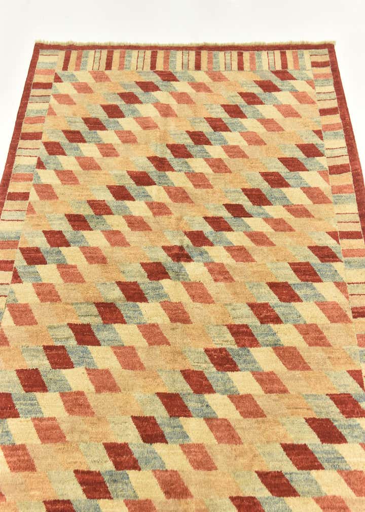 5' 2 x 6' 7 Hand Knotted Darya Oriental Rug