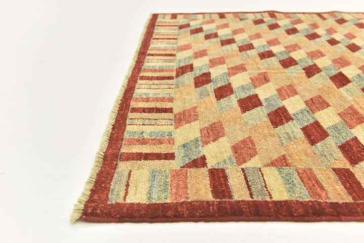 5' 2 x 6' 7 Hand Knotted Darya Oriental Rug
