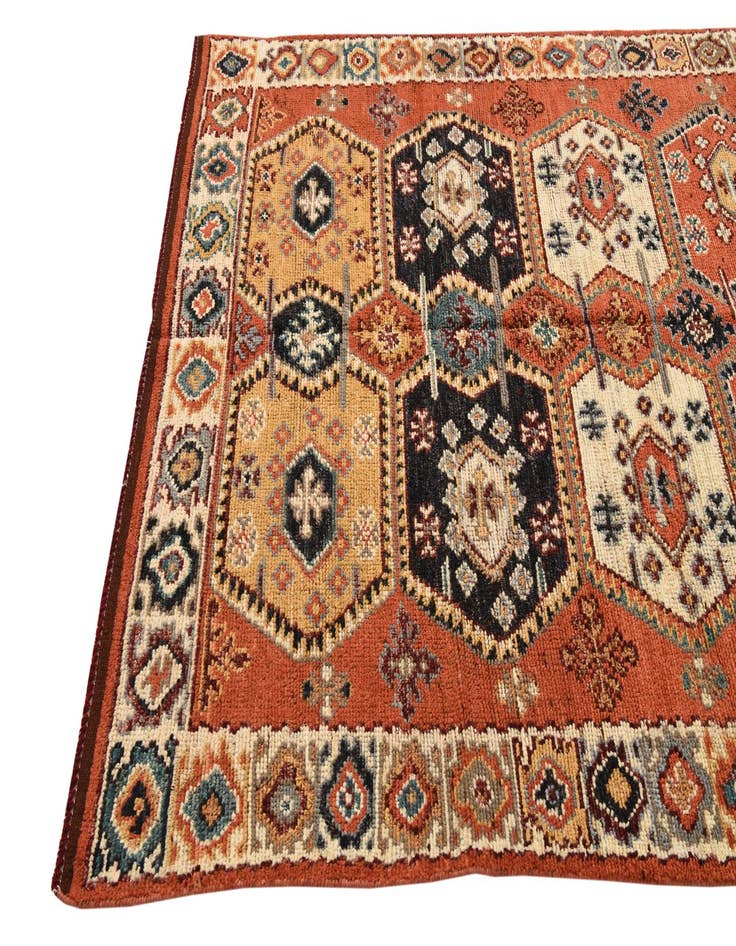 Detail image of 5' 7 x 8' 2 Hand Knotted Darya Wool Rug