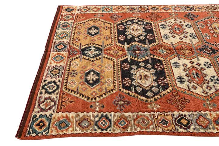 5' 7 x 8' 2 Hand Knotted Darya Wool Rug