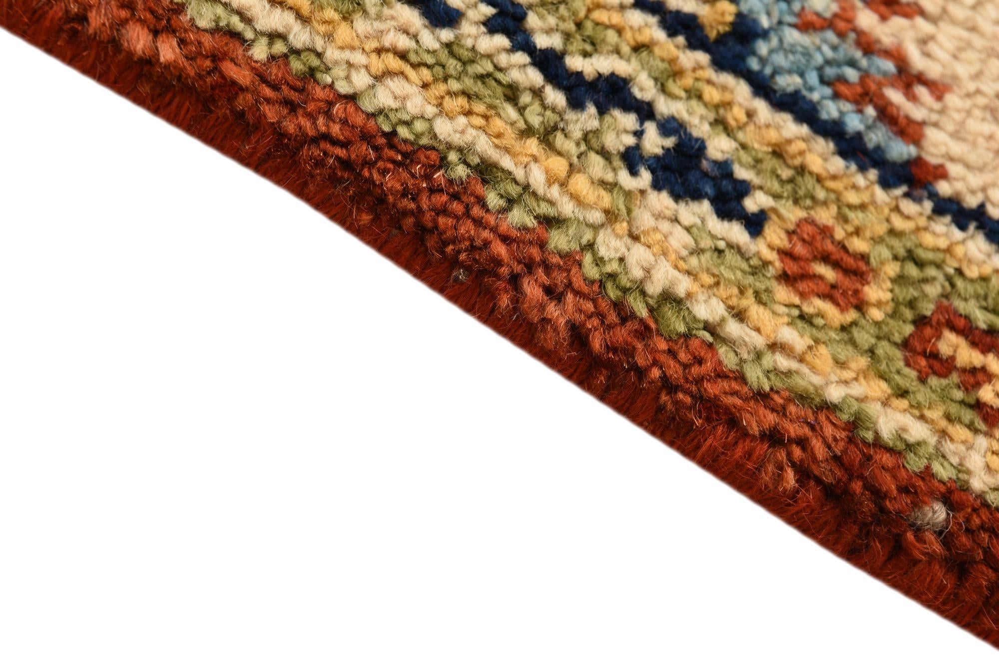 5' 9 x 7' 9 Hand Knotted Darya Wool Rug