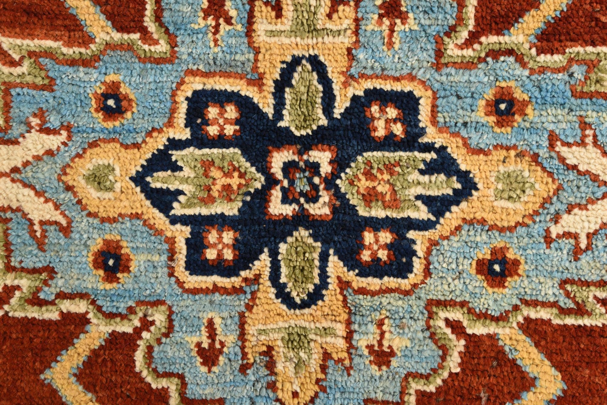 5' 9 x 7' 9 Hand Knotted Darya Wool Rug