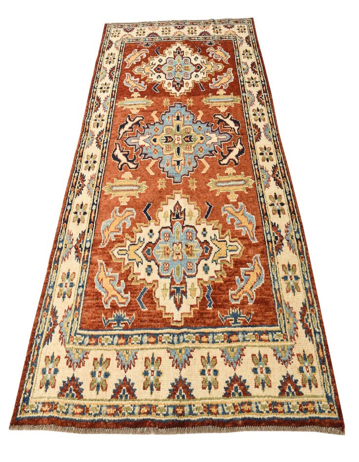 Detail image of 5' 8 x 8' 3  Hand Knotted Darya Wool Rug