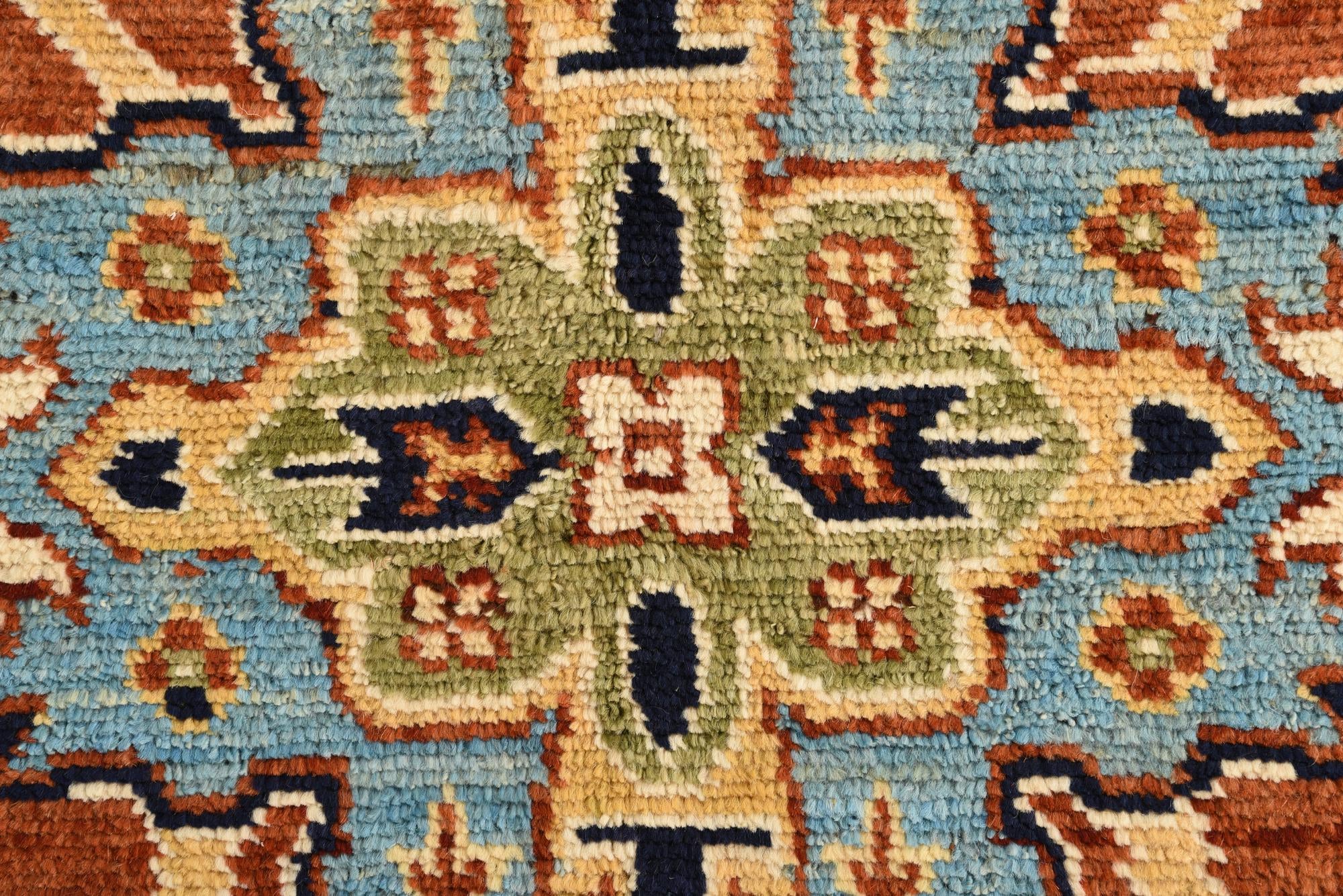 5' 8 x 8' 3 Hand Knotted Darya Wool Rug