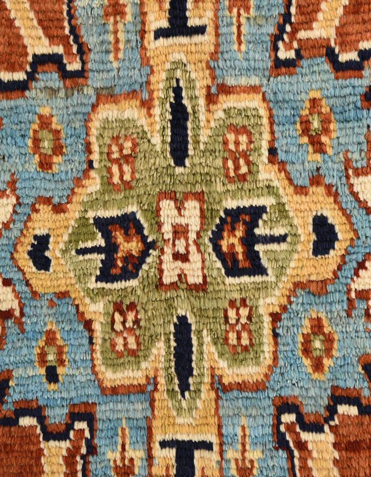 Detail image of 5' 8 x 8' 3  Hand Knotted Darya Wool Rug