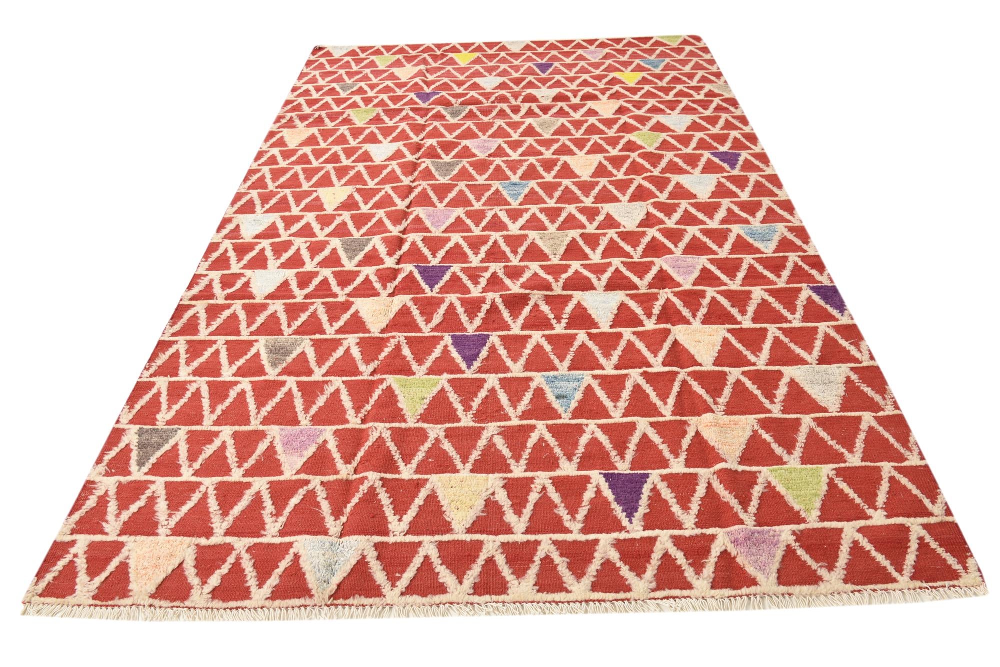 6' 8 x 10' 1 Hand Knotted Darya Wool Rug