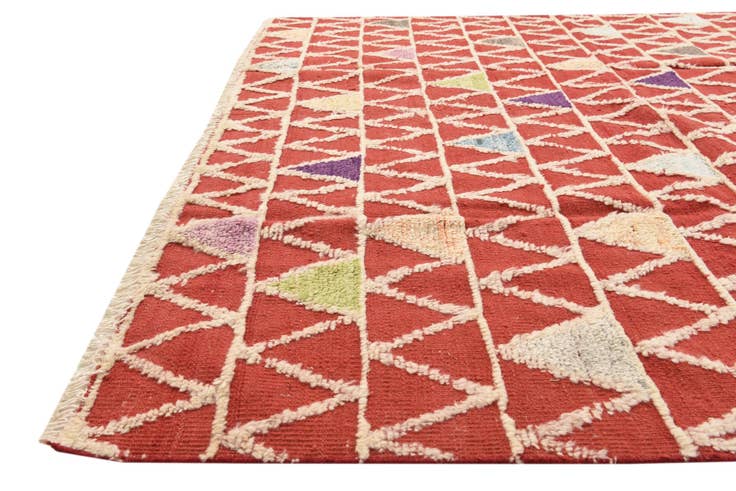 Detail image of 6' 8 x 10' 1 Hand Knotted Darya Wool Rug