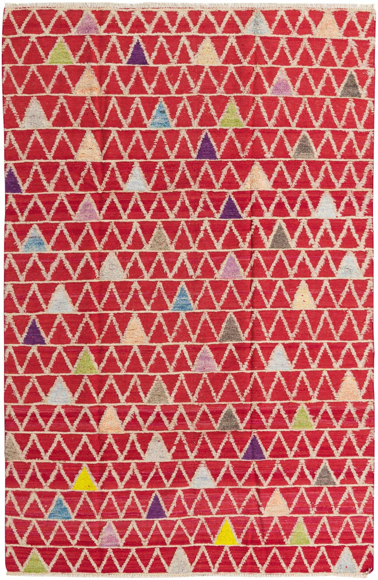 6' 8 x 10' 1 Hand Knotted Darya Wool Rug