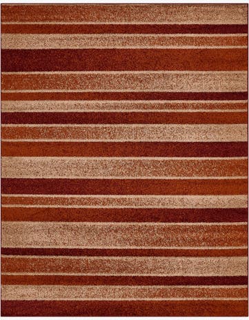 Rust Red Equinox Rug
