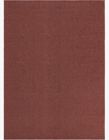 Rust Red Everyday Solid Rug