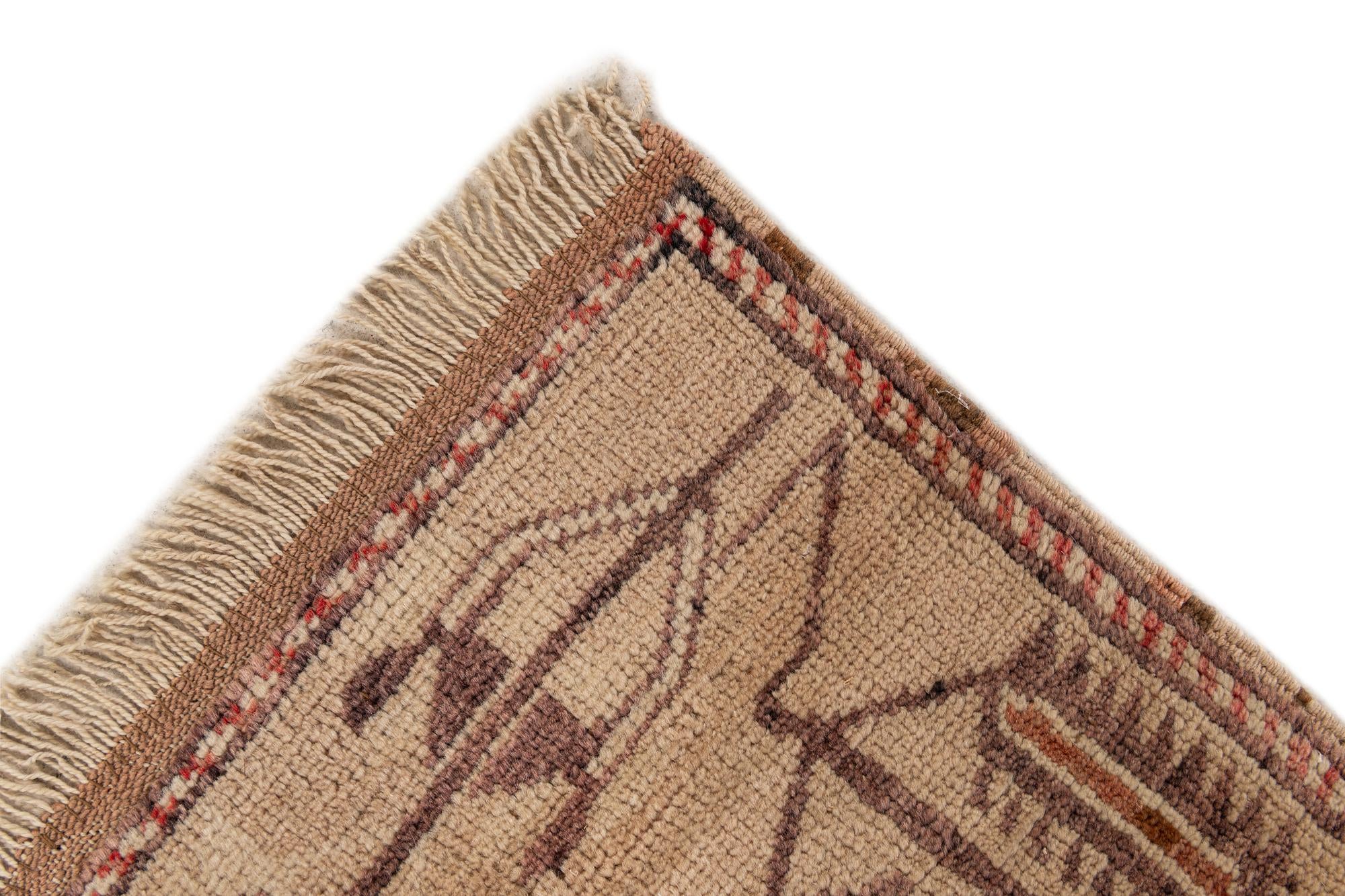 2' 8 x 4' 3 Hand Knotted Fars Wool Rug