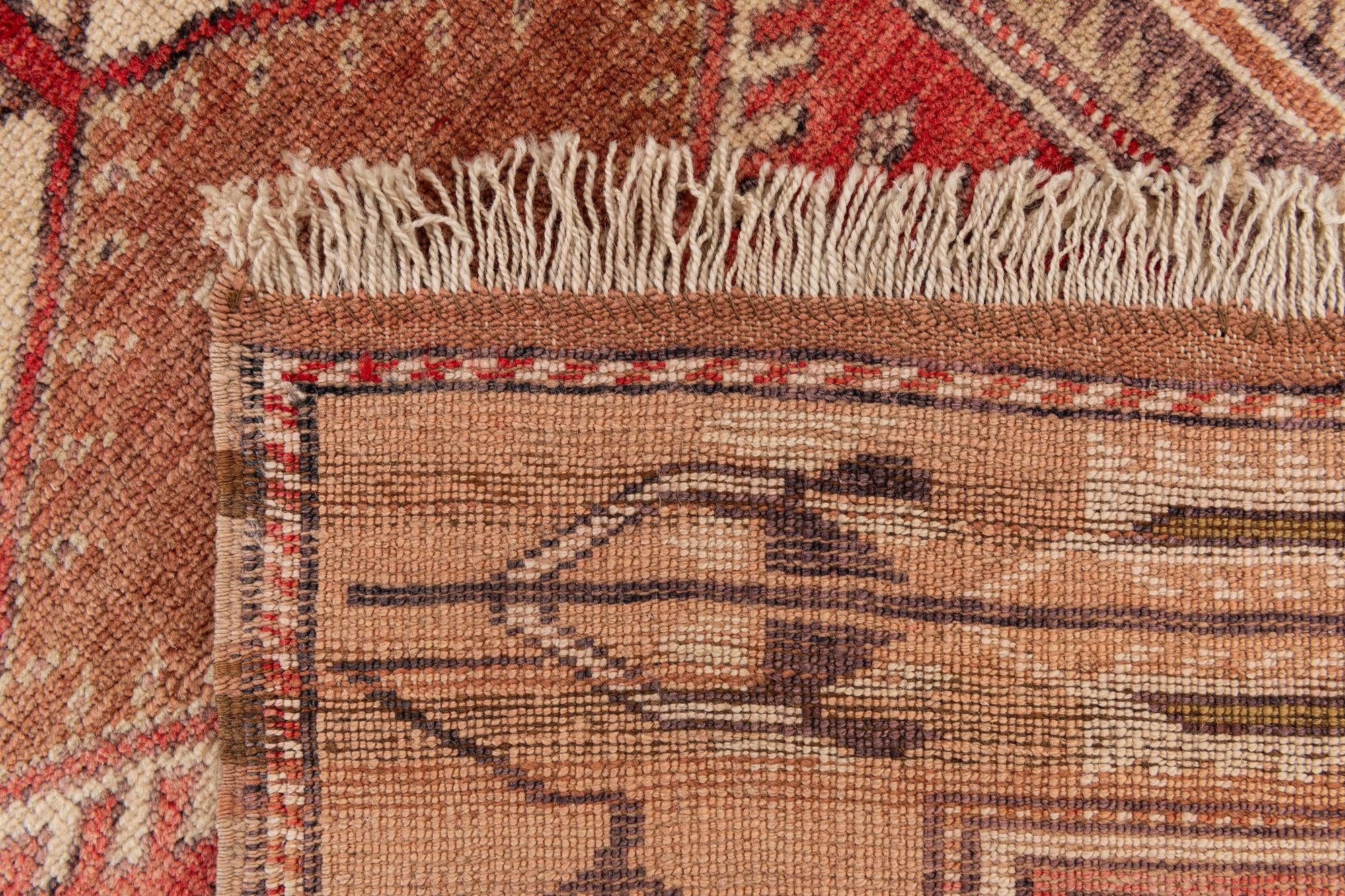 2' 8 x 4' 3 Hand Knotted Fars Wool Rug