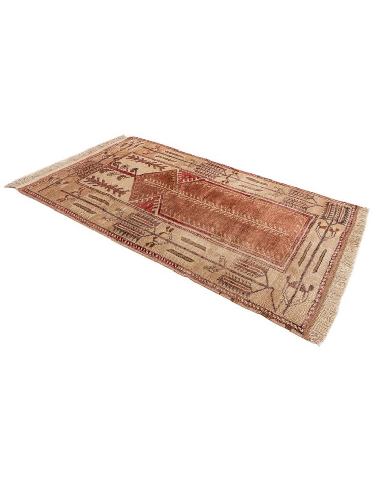 Detail image of 2' 8 x 4' 3 Hand Knotted Fars Wool Rug