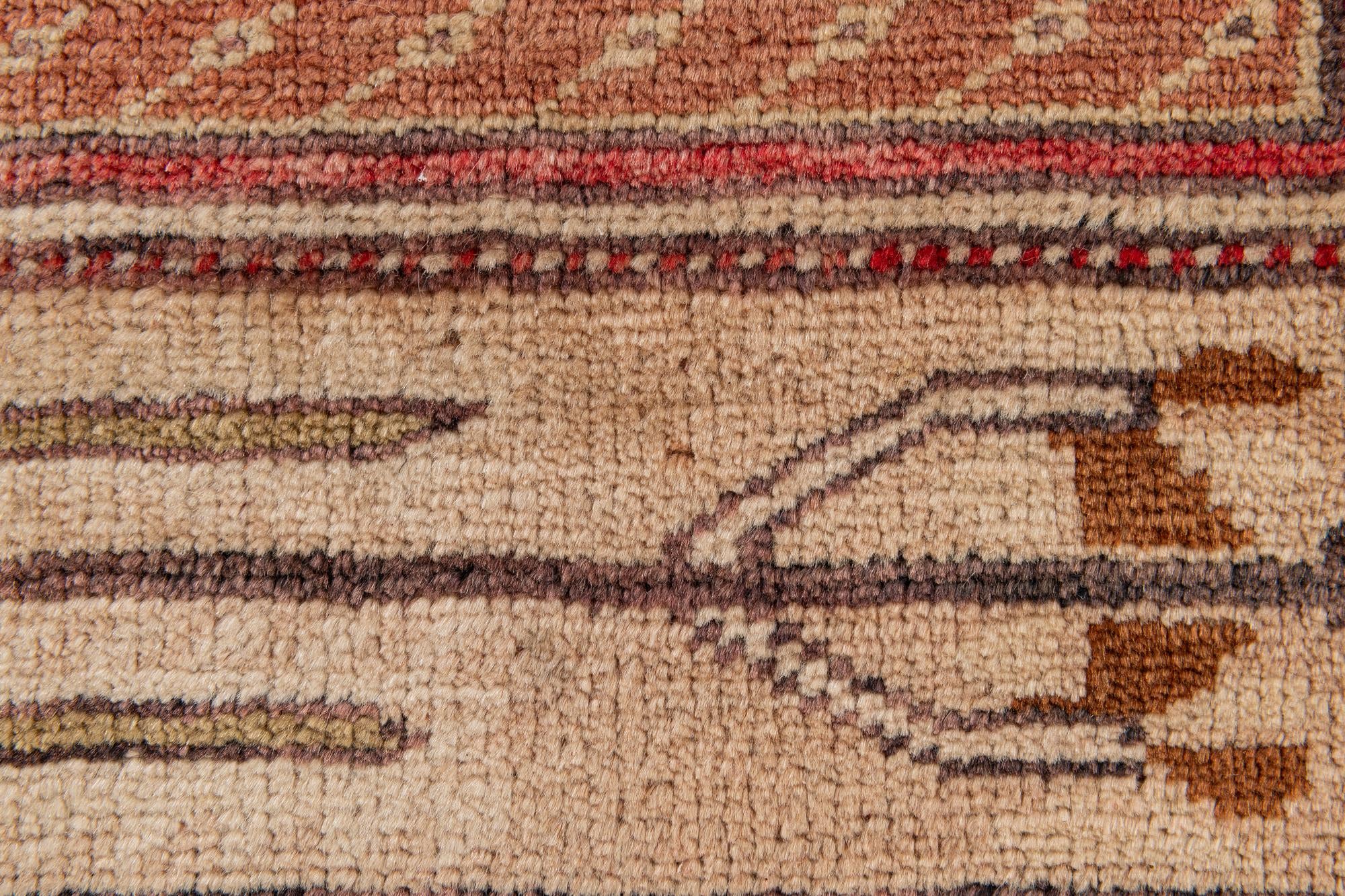 2' 8 x 4' 3 Hand Knotted Fars Wool Rug