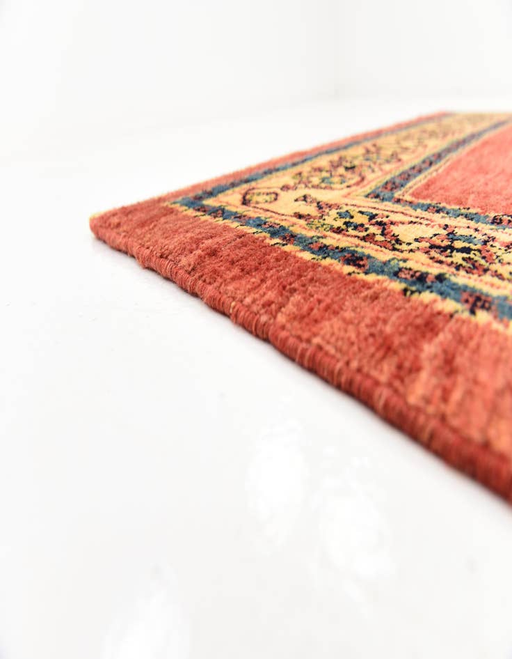 Detail image of 3' 10 x 5' 4 Hand Knotted Ghashghaei Persian Wool Rug