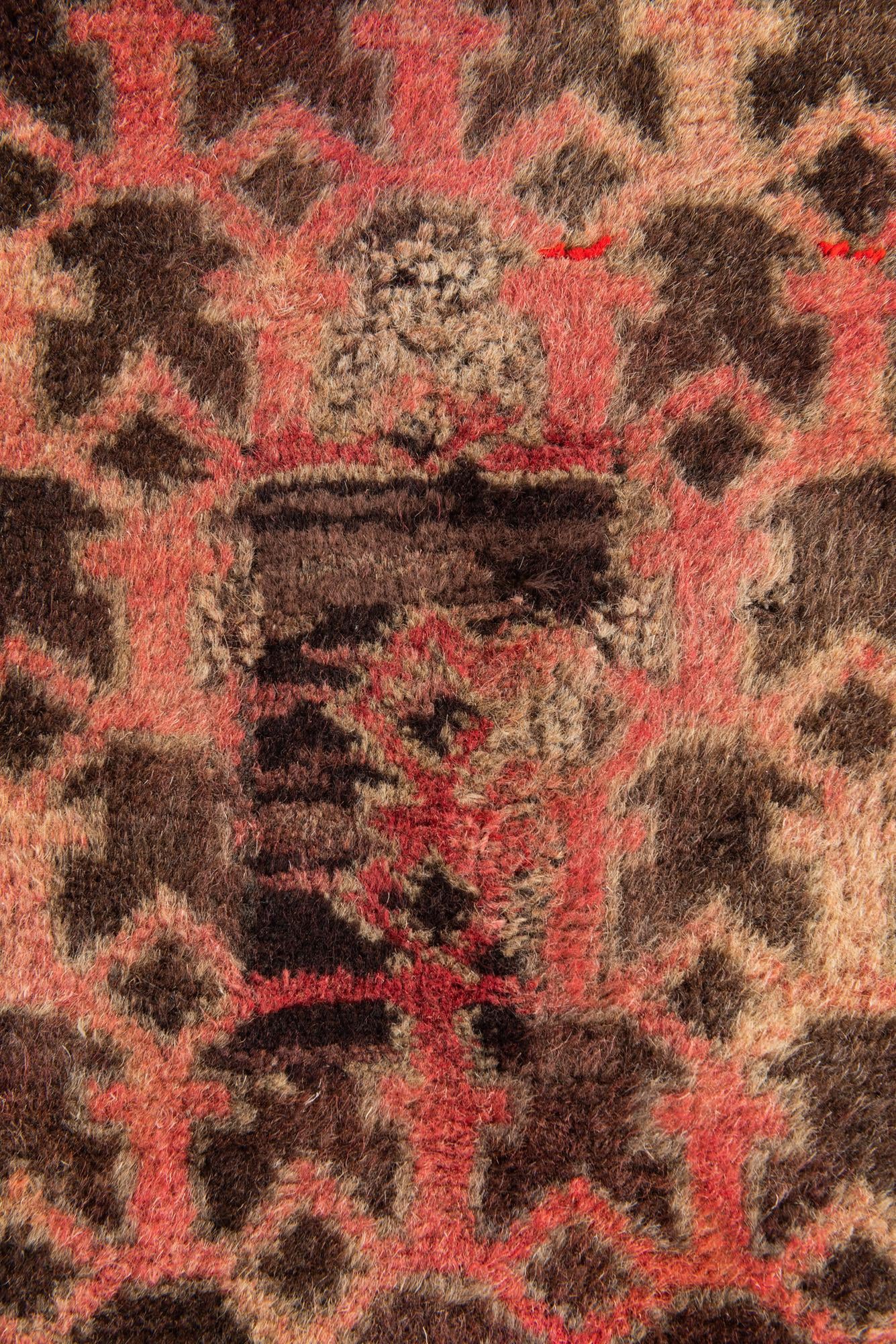 2' 10 x 4' 5 Hand Knotted Hamedan Persian Wool Rug